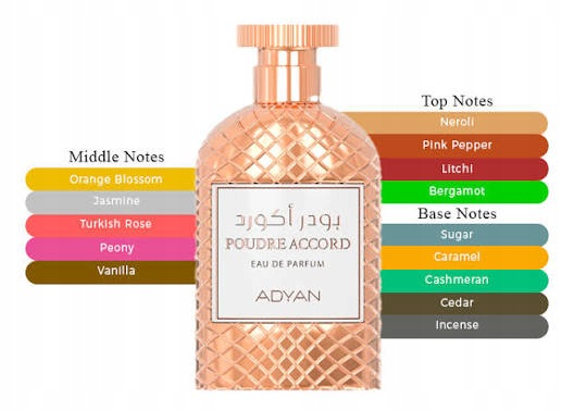 Adyan Poudre Accord unisex Eau de Parfum 100 ml Kind eau de parfum