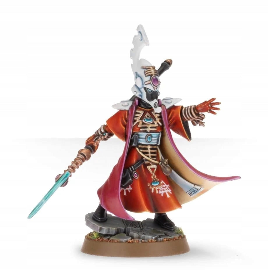 Konstruktorius - figūrėlė Warhammer Aeldari Farseer, 10 d.