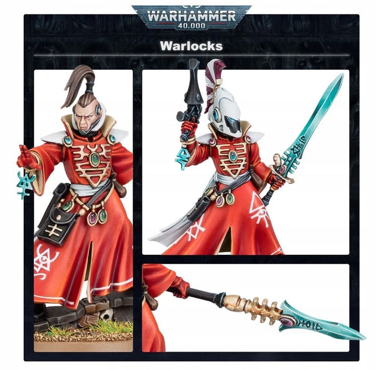 Konstruktorius - figūrėlė Warhammer Aeldari Warlocks, 26 d.