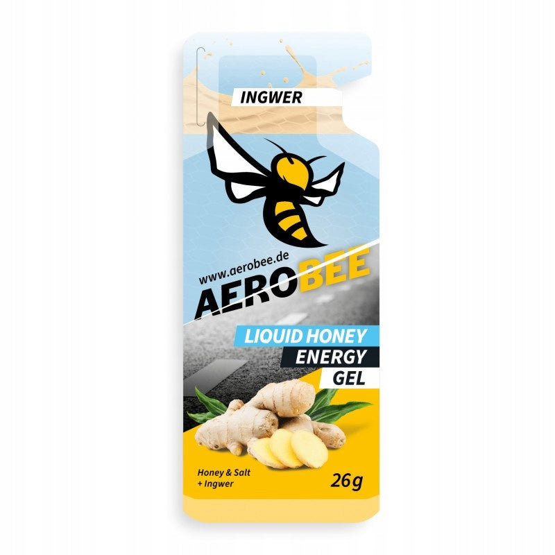 AeroBee Honey Ingwer Liquid Gel with Ginger 26 g Packaging status original