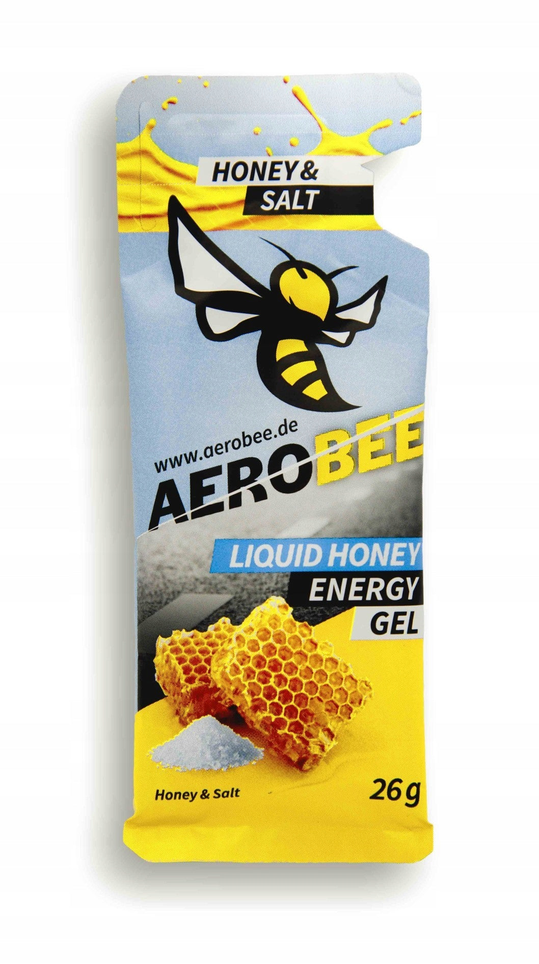 AeroBee Liquid Honey & Salt Honey Liquid Gel with Sea Salt 26 g