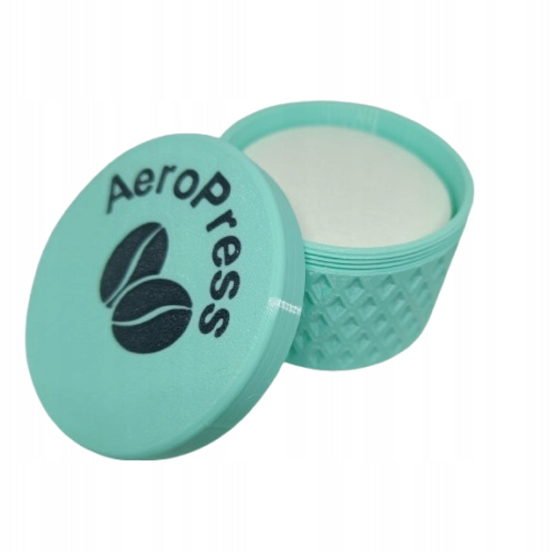 AeroPress Filter Container - Large Mint Box