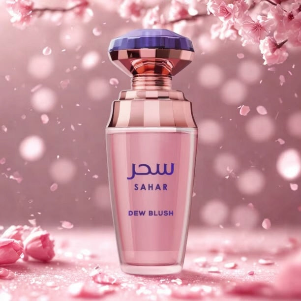 Afaq Sahar Dew Blush EDP 100ml Female Perfume Fragrance Packaging status original