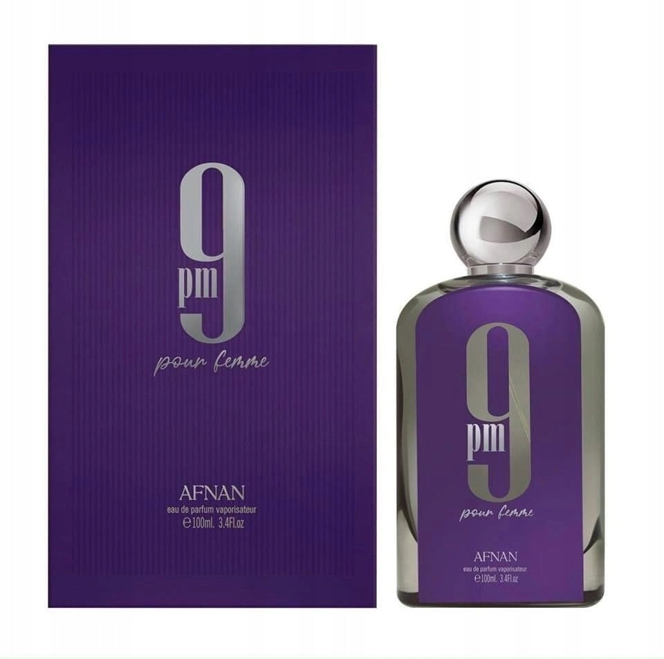 Afnan 9 PM Pour Femme 100ml Eau de Parfum Brand Afnan