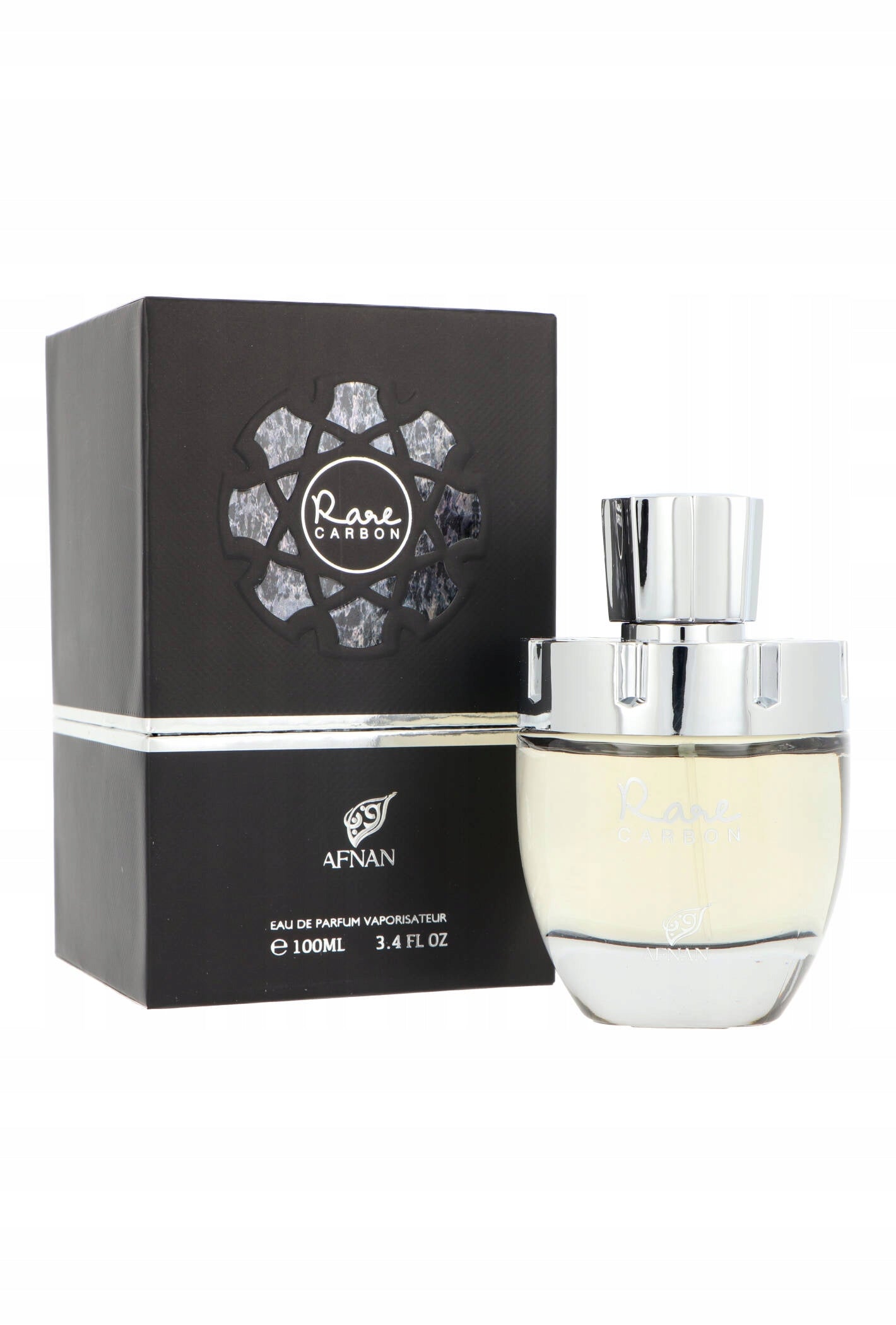 Afnan Rare Carbon Perfumed Water 100 ml Manufacturer code 6290171002291