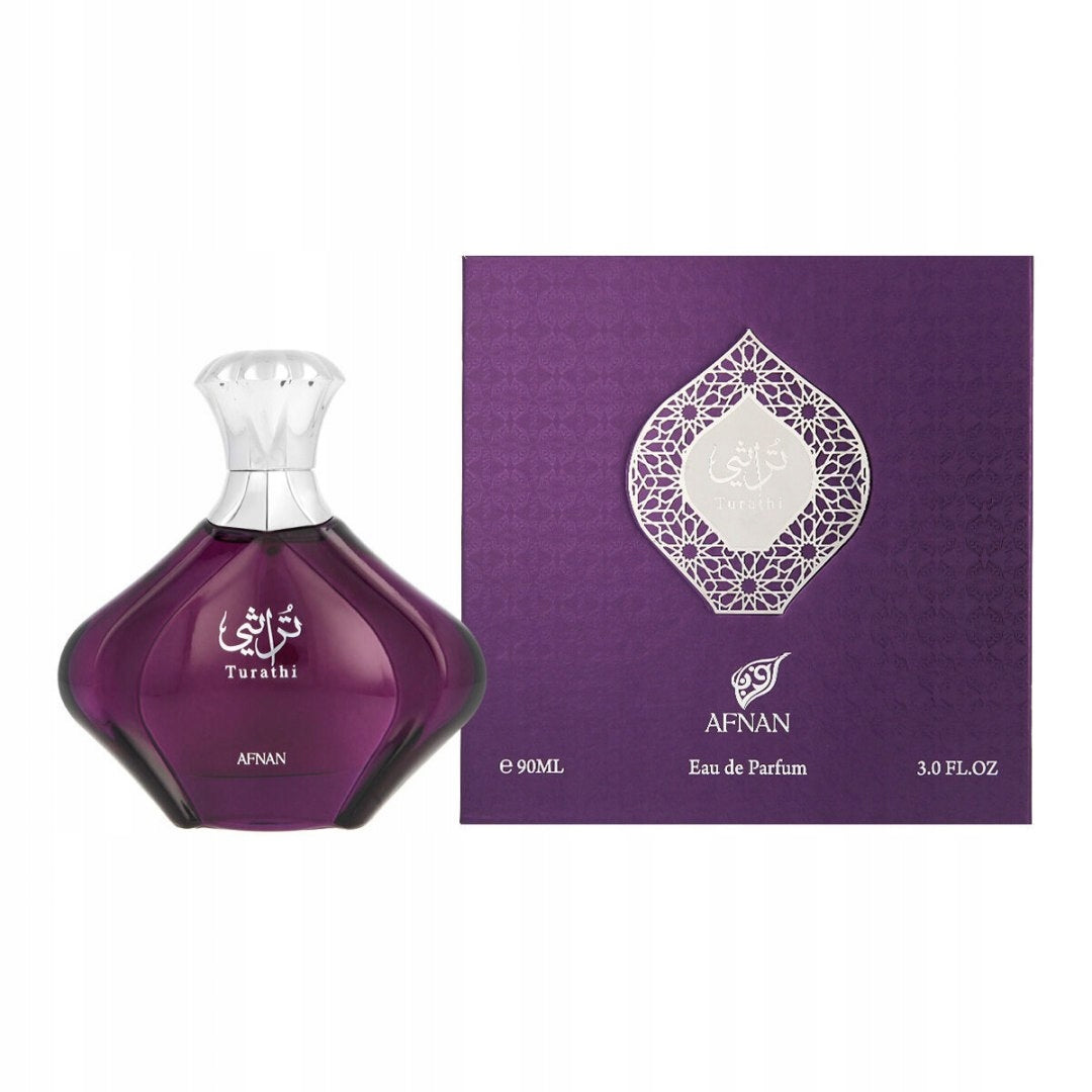 Afnan Turathi Purple 90ml Eau de Parfum for women men ARABIC Manufacturer code 6290171070573
