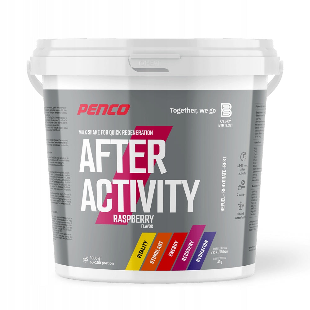 After Activity 3000g raspberry
