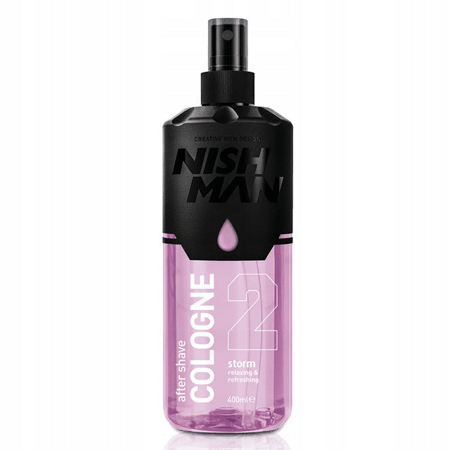 After Shave Eau de Cologne Nishman STORM No2 400ml