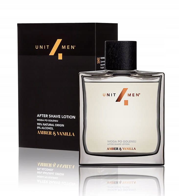 Aftershave Amber&Vanilla Unit4Men100ml