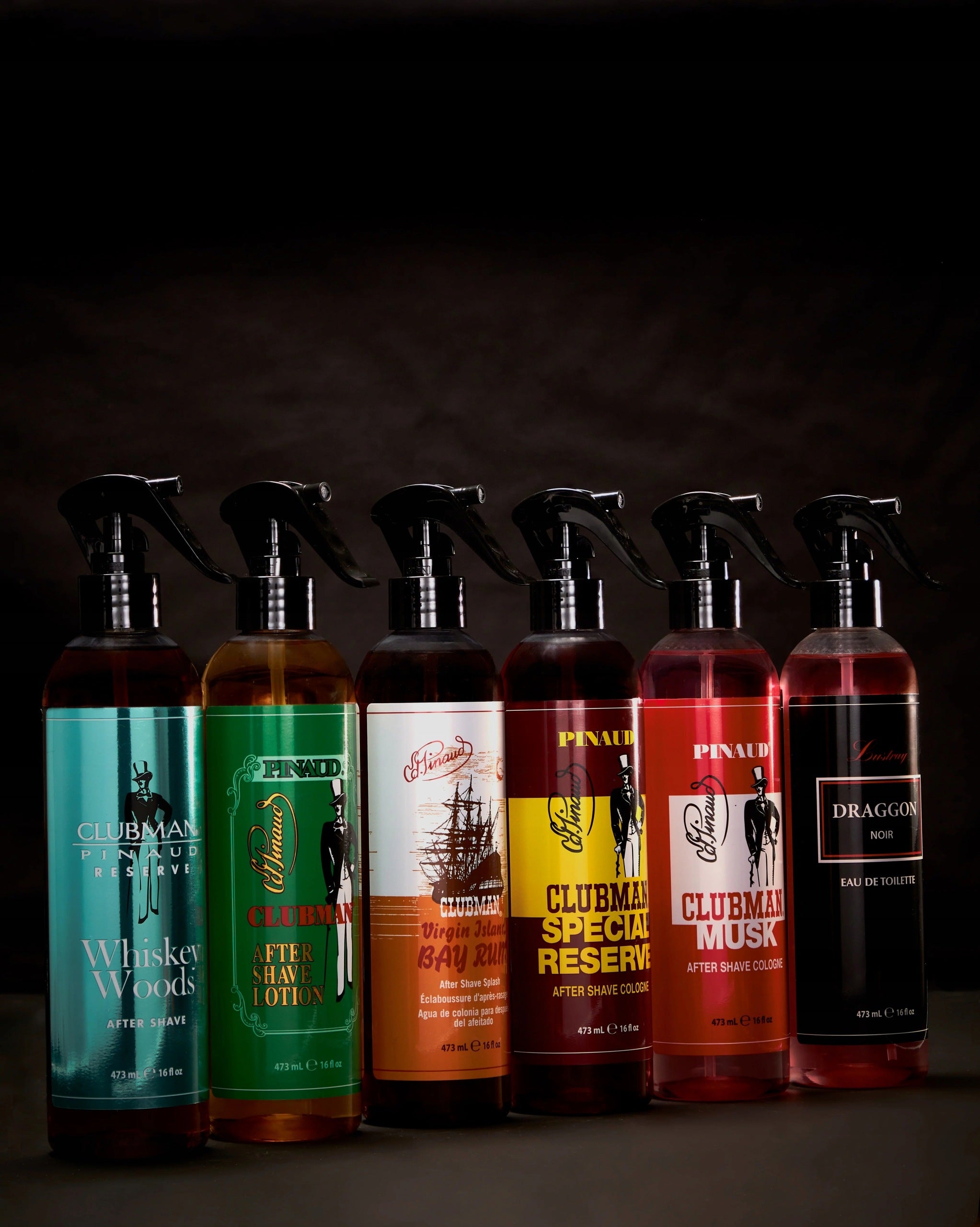 Aftershave Clubman Pinaud Musk Barber Spray After Shave 473ml Packaging status original