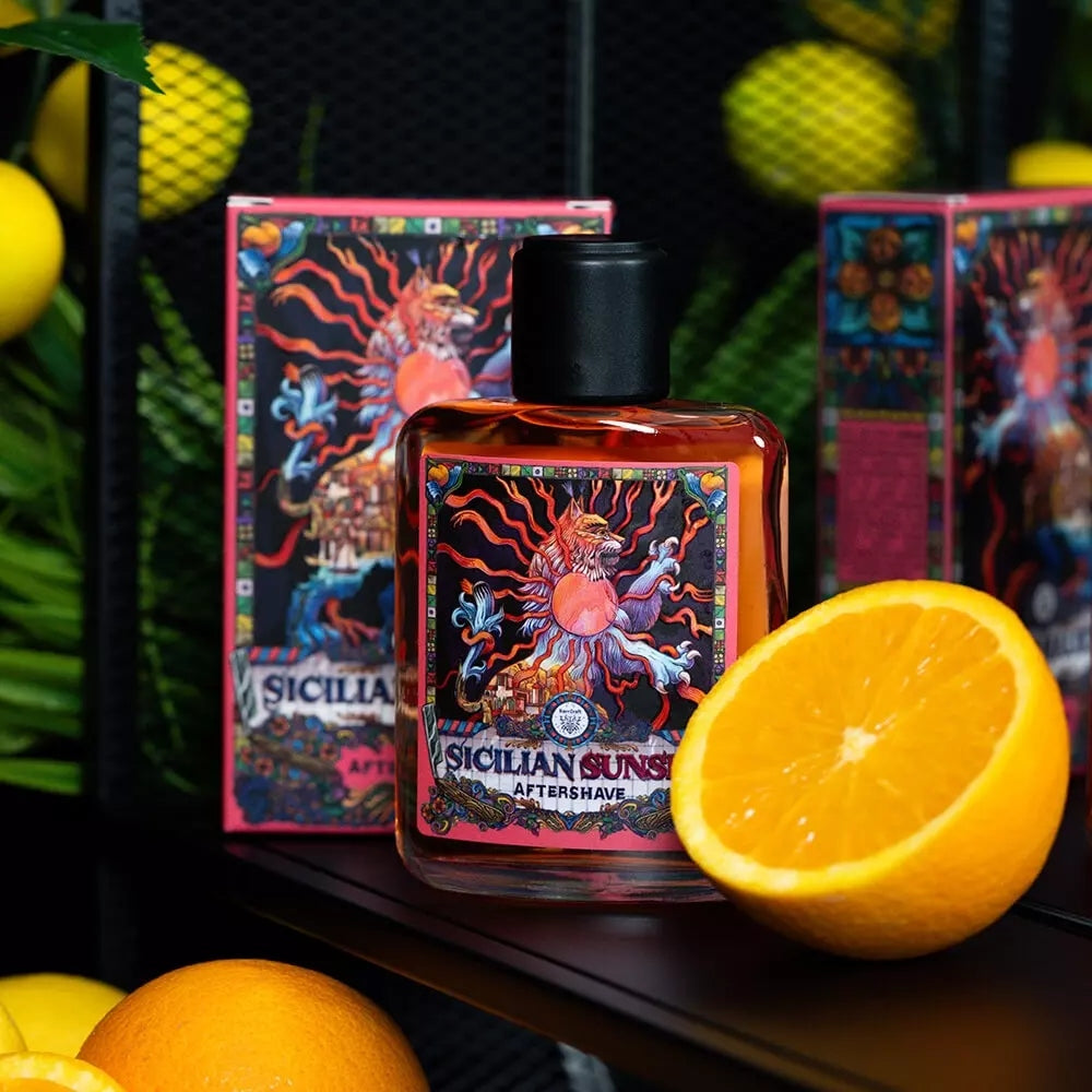 Aftershave Sicilian Sunset - RareCraft - 100ml Packaging volume 100 ml