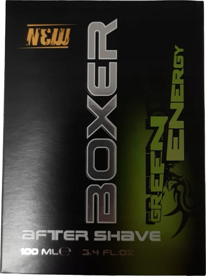 Aftershave for men BOXER GREEN ENERGY, 100 ml EAN (GTIN) 5906395262052