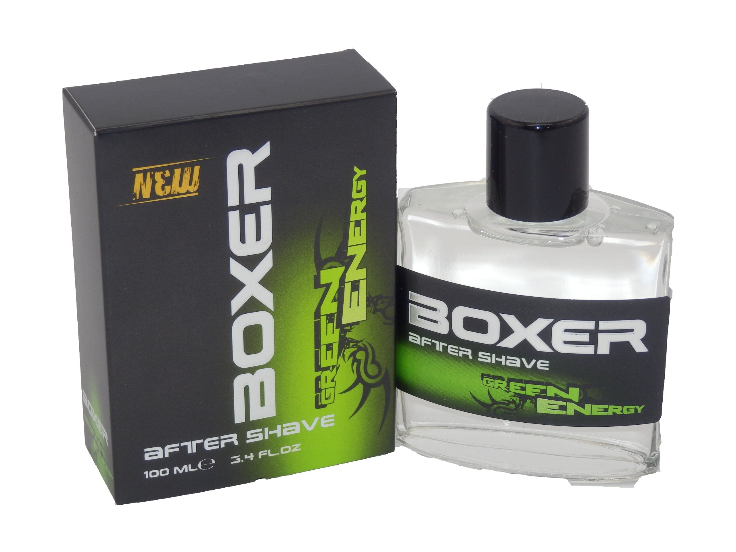 Aftershave for men BOXER GREEN ENERGY, 100 ml