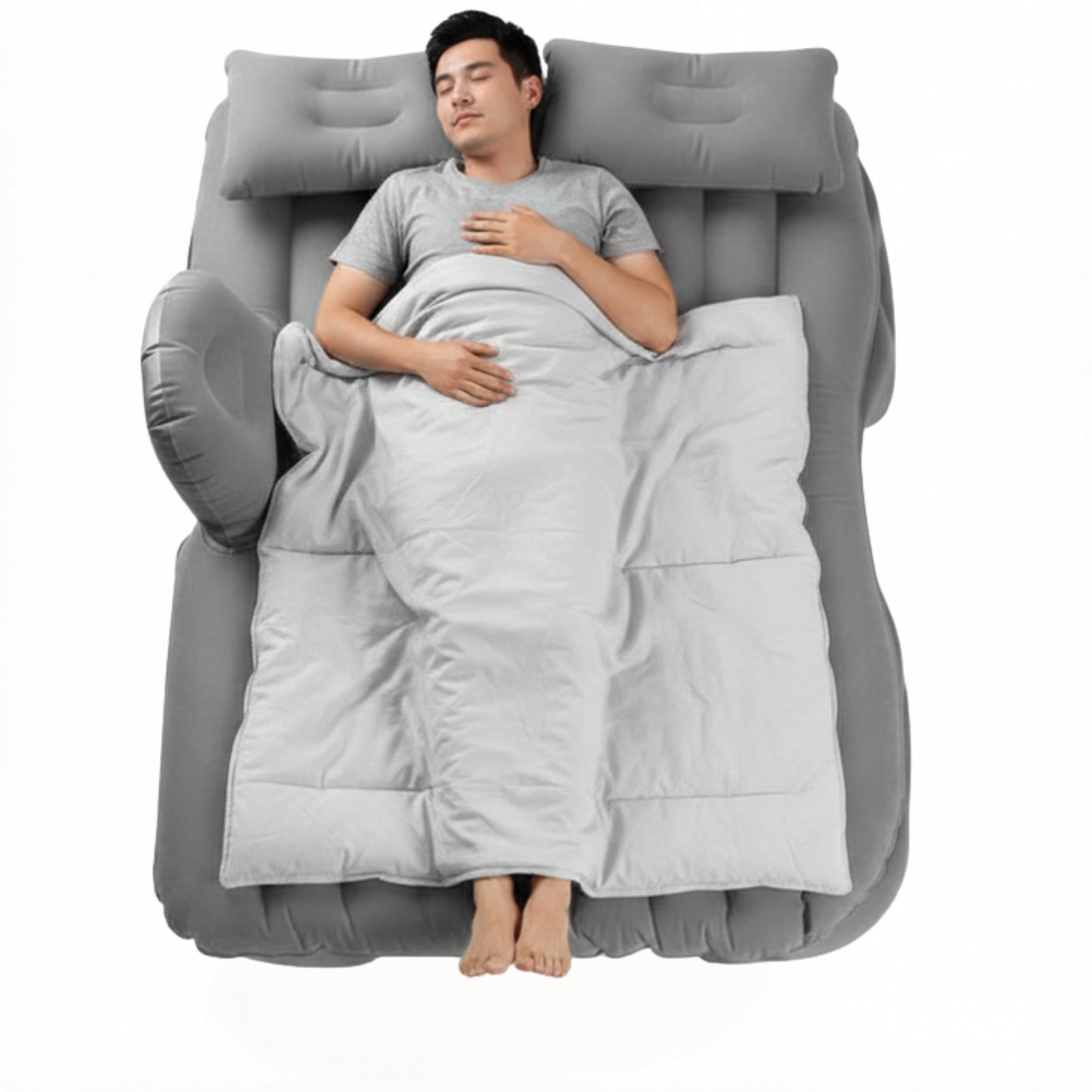 Aga Inflatable car mattress bed for car 135x85cm + pump