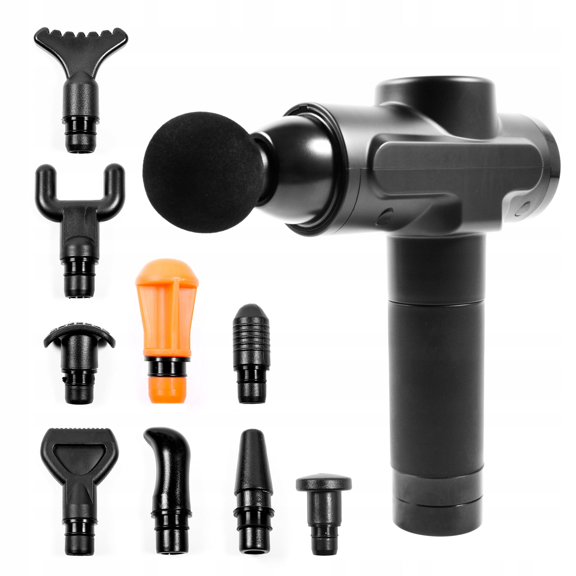 Aga Massage Gun Body Massager + Bag + Replacement Tips DS1604 Manufacturer code DS1604 BLACK