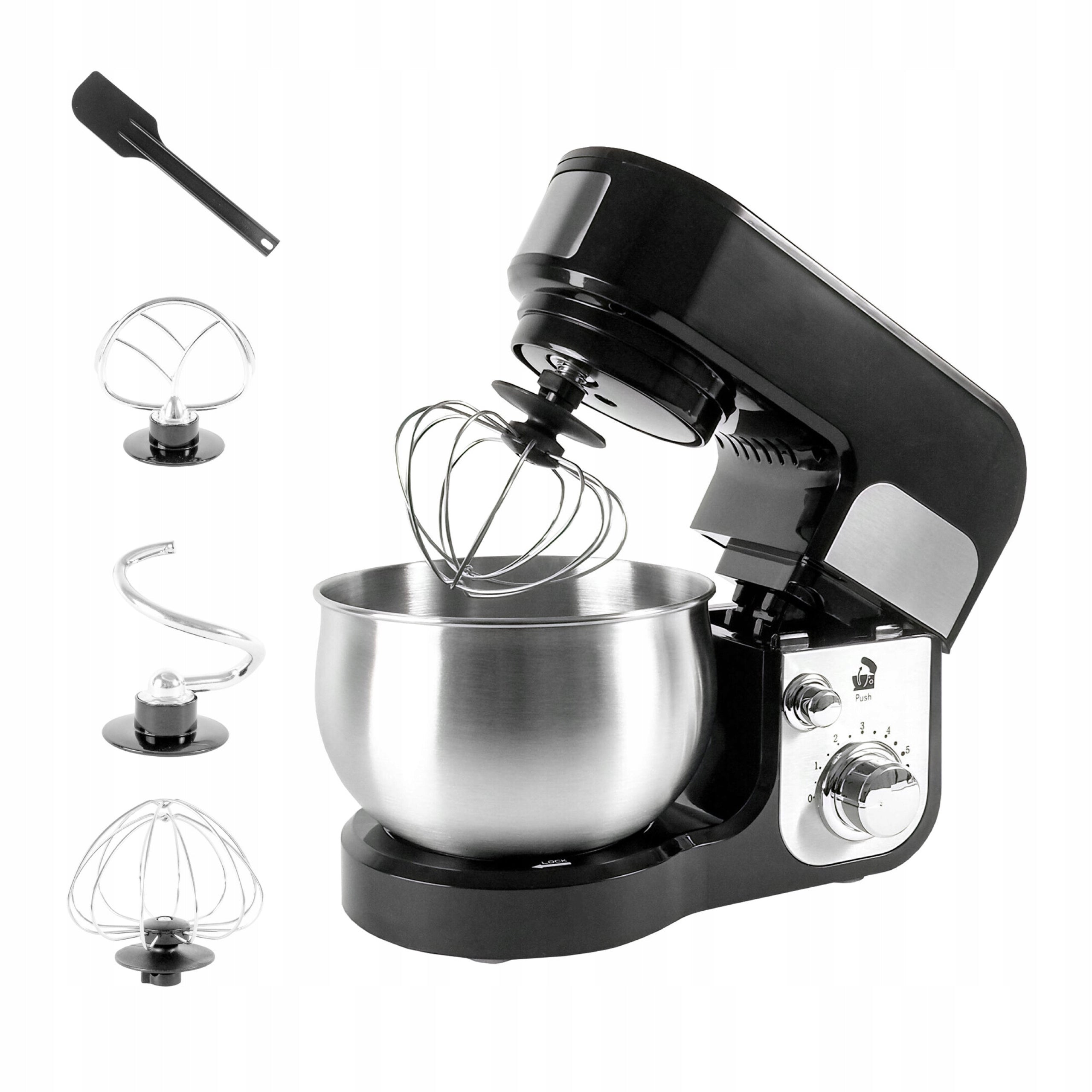 Aga Planetary Food Processor 700W Bowl 3L Bread Cake Mixer Hook Steel Manufacturer code DS4905