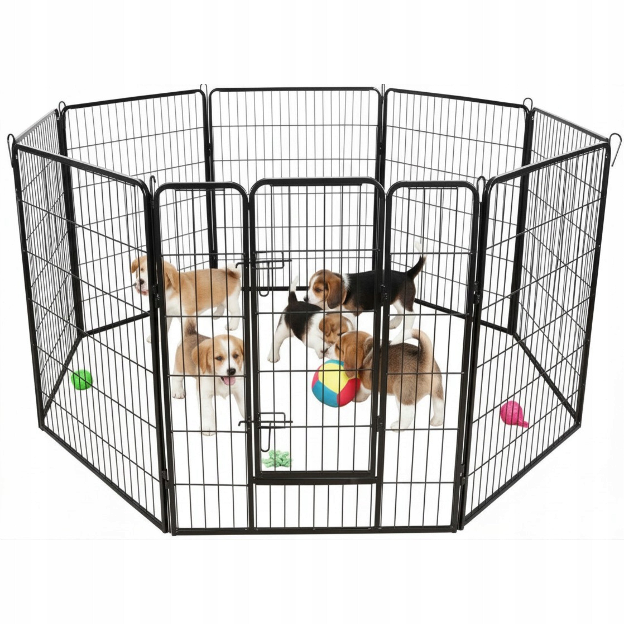 Aga Playpen Puppy Dog Farm Metal Folding Catwalk 100x120 cm