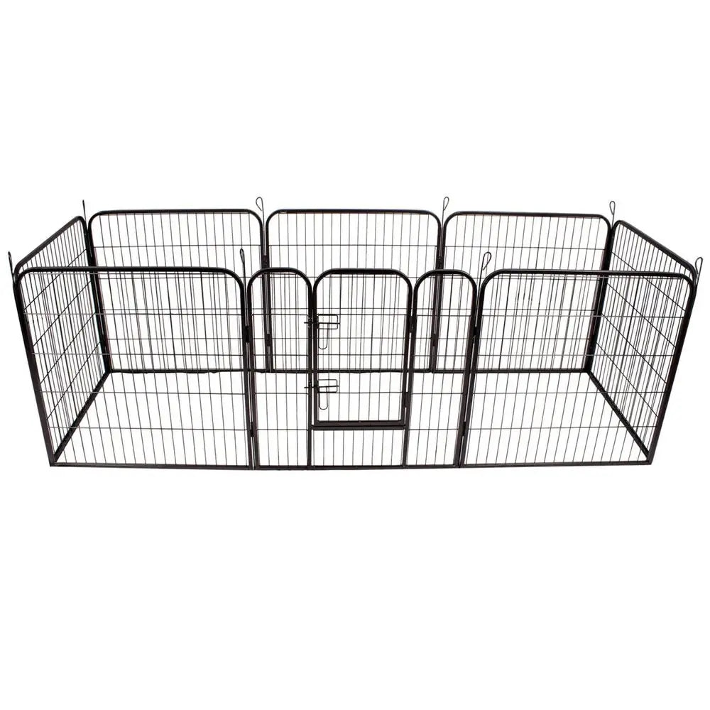 Aga Playpen Puppy Dog Farm Metal Folding Catwalk 80x100 cm Trade name Ohradka pro zvířata Aga prášková ocel 640 x 80 x 100 cm