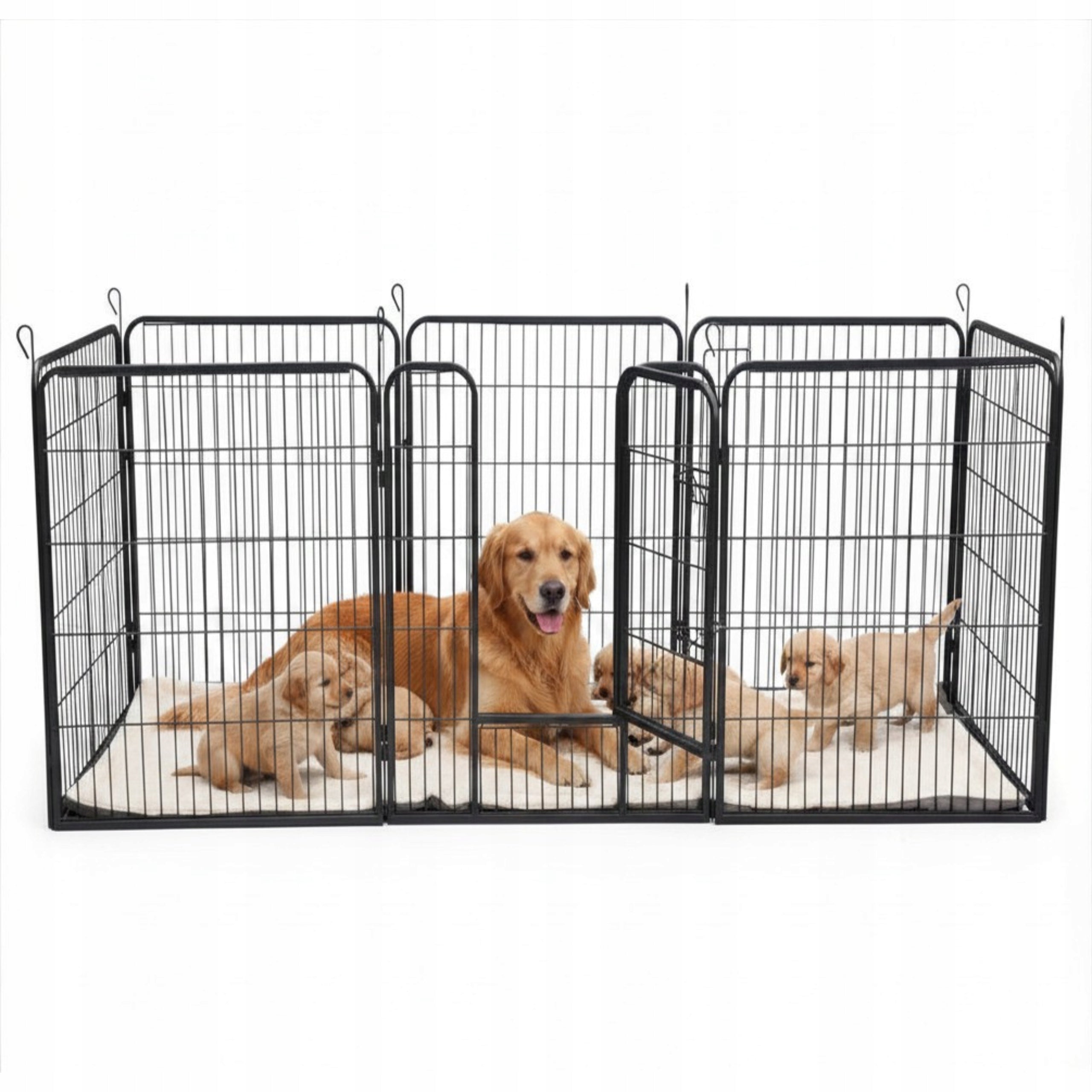 Aga Playpen Puppy Dog Farm Metal Folding Catwalk 80x100 cm