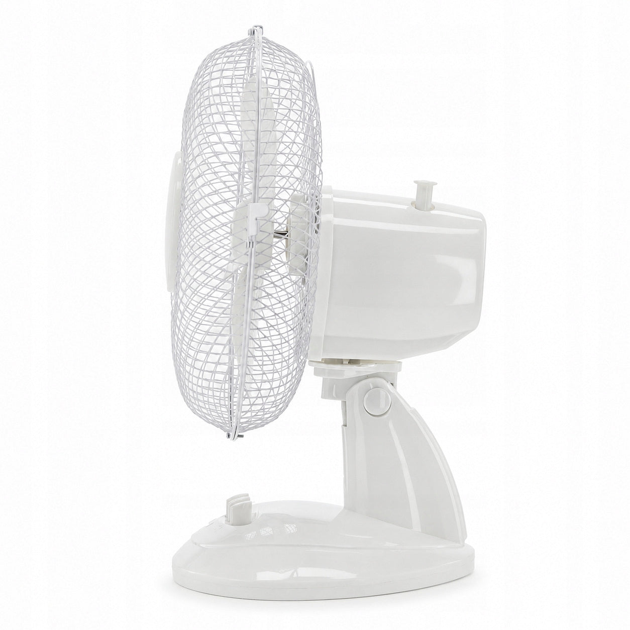Aga Stolní ventilátor 27 cm Bílý Brand BACKHOME LIVING