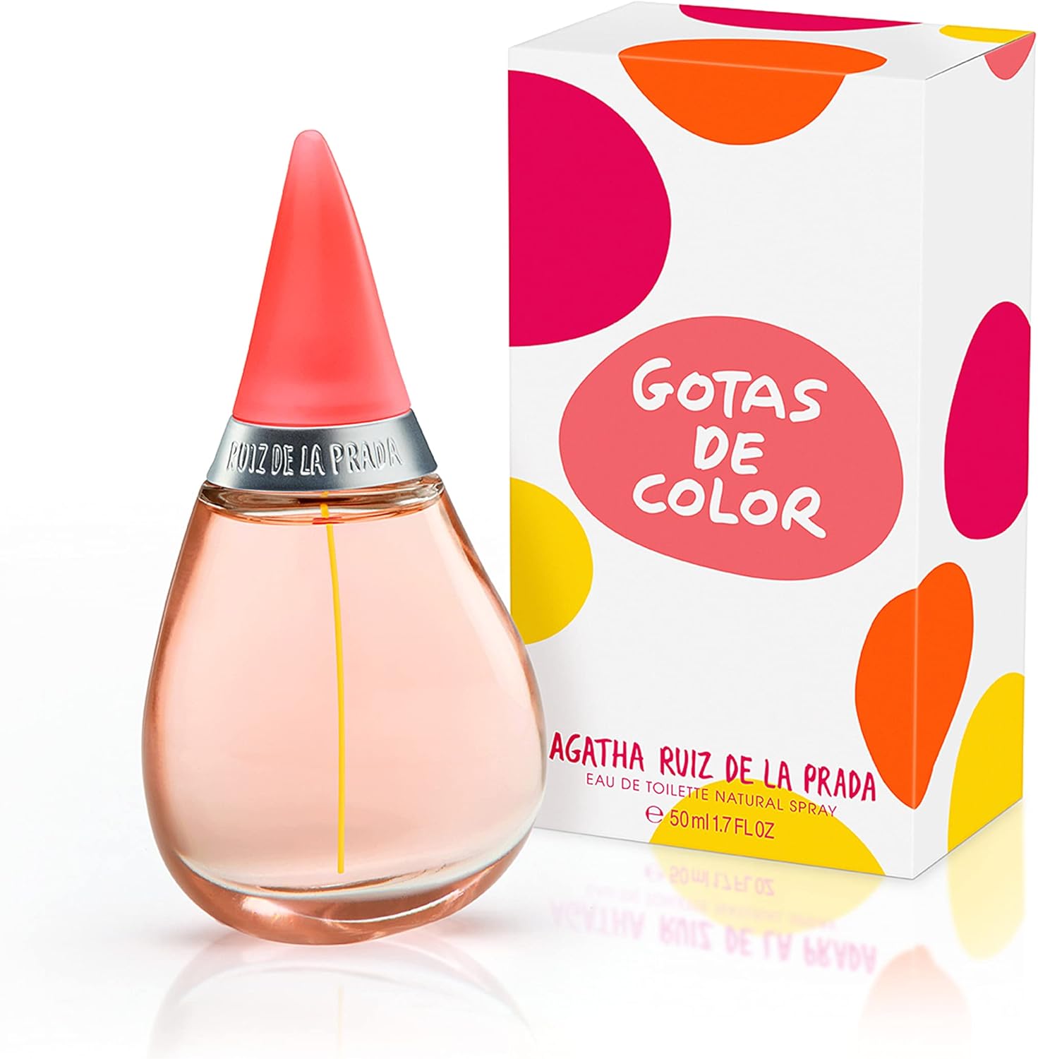 Agatha Ruiz De La Prada Gotas De Color eau de toilette 50ml,Defect carton