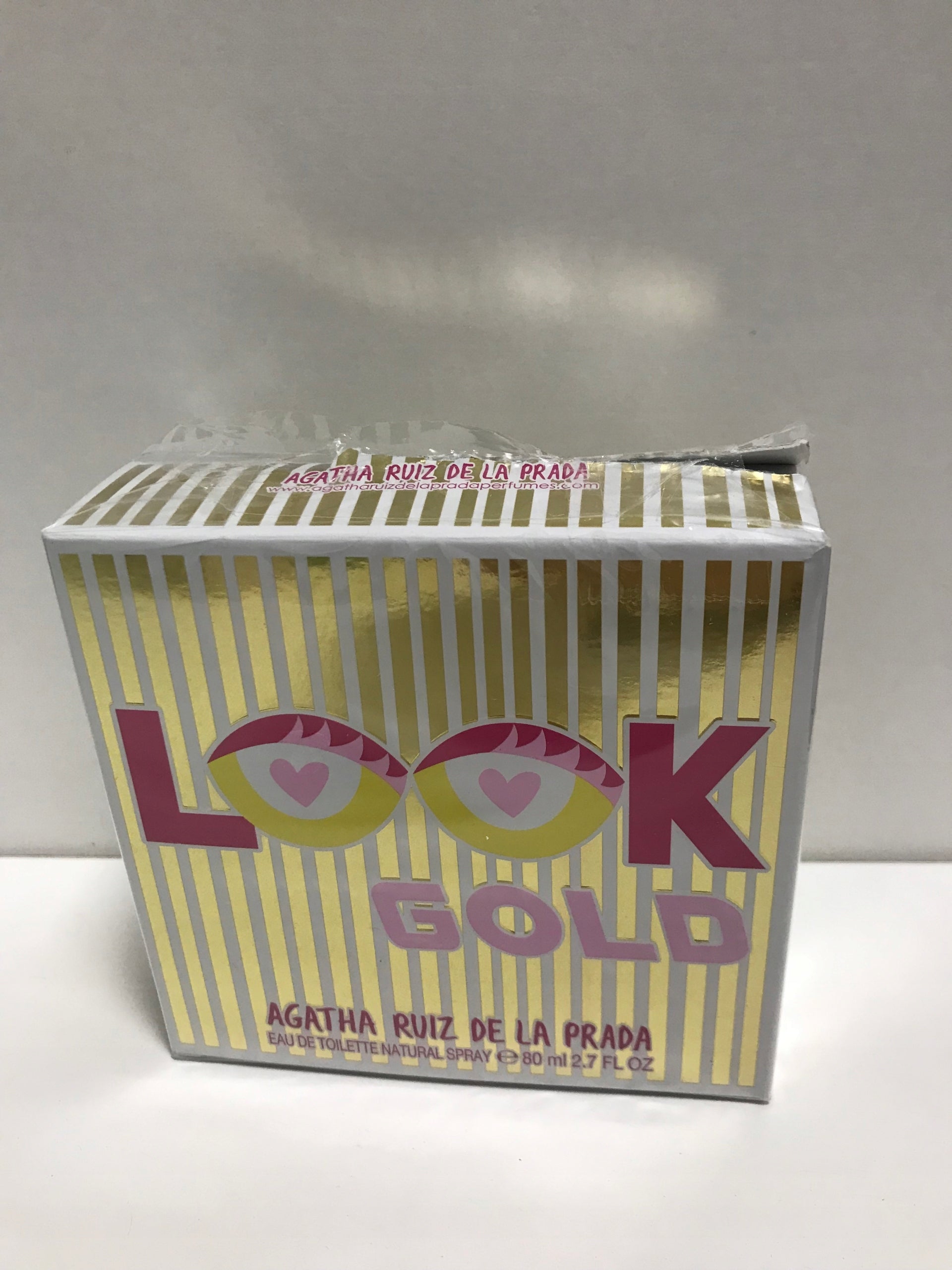 Agatha Ruiz de la Prada Look Gold eau de toilette 80ml Manufacturer code 8410225548058