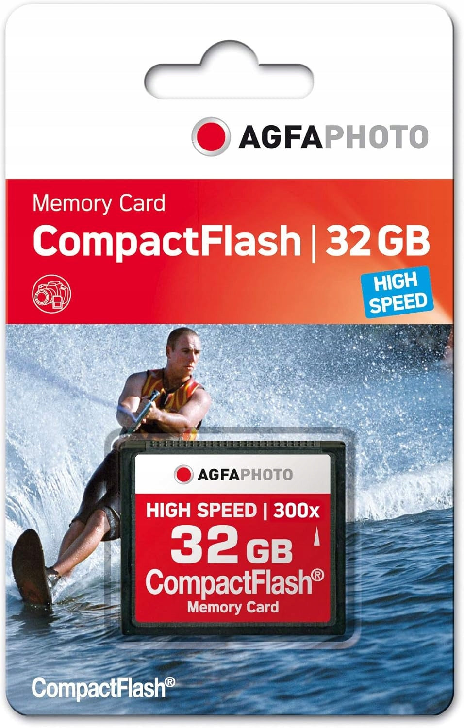 AgfaPhoto CF Card 32GB CompactFlash 300x 45MB/s MLC For Camera Mirror