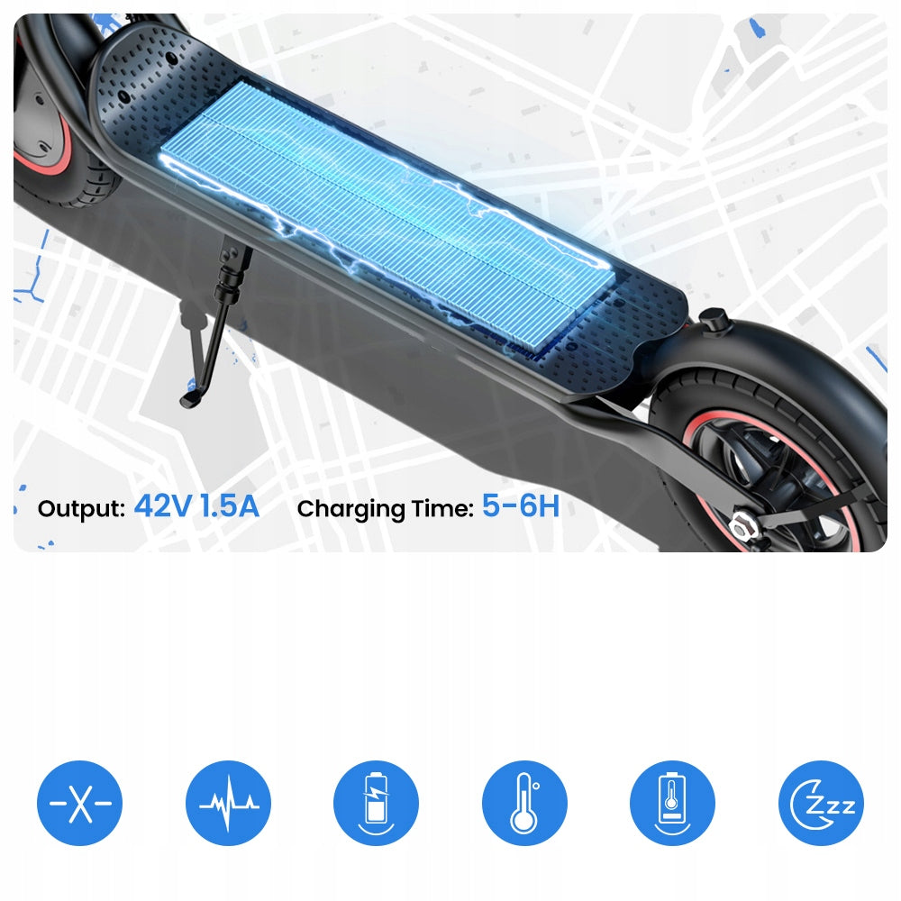 AgileRide Electric Scooter 2025 AS-B3 powerful 500W Foldable with app Black Packaging status original