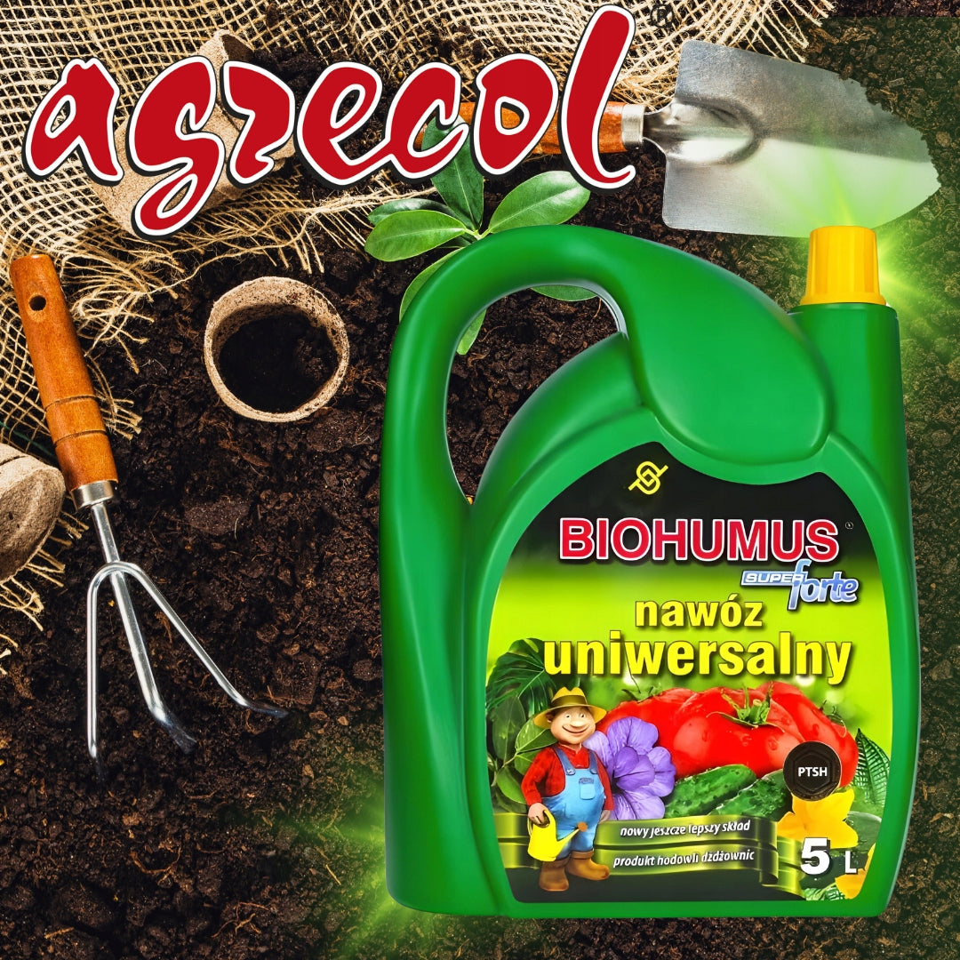 Agrecol Biohumus Natural Universal Organic Fertilizer Agrecol Liquid 5l EAN (GTIN) 5902341000617