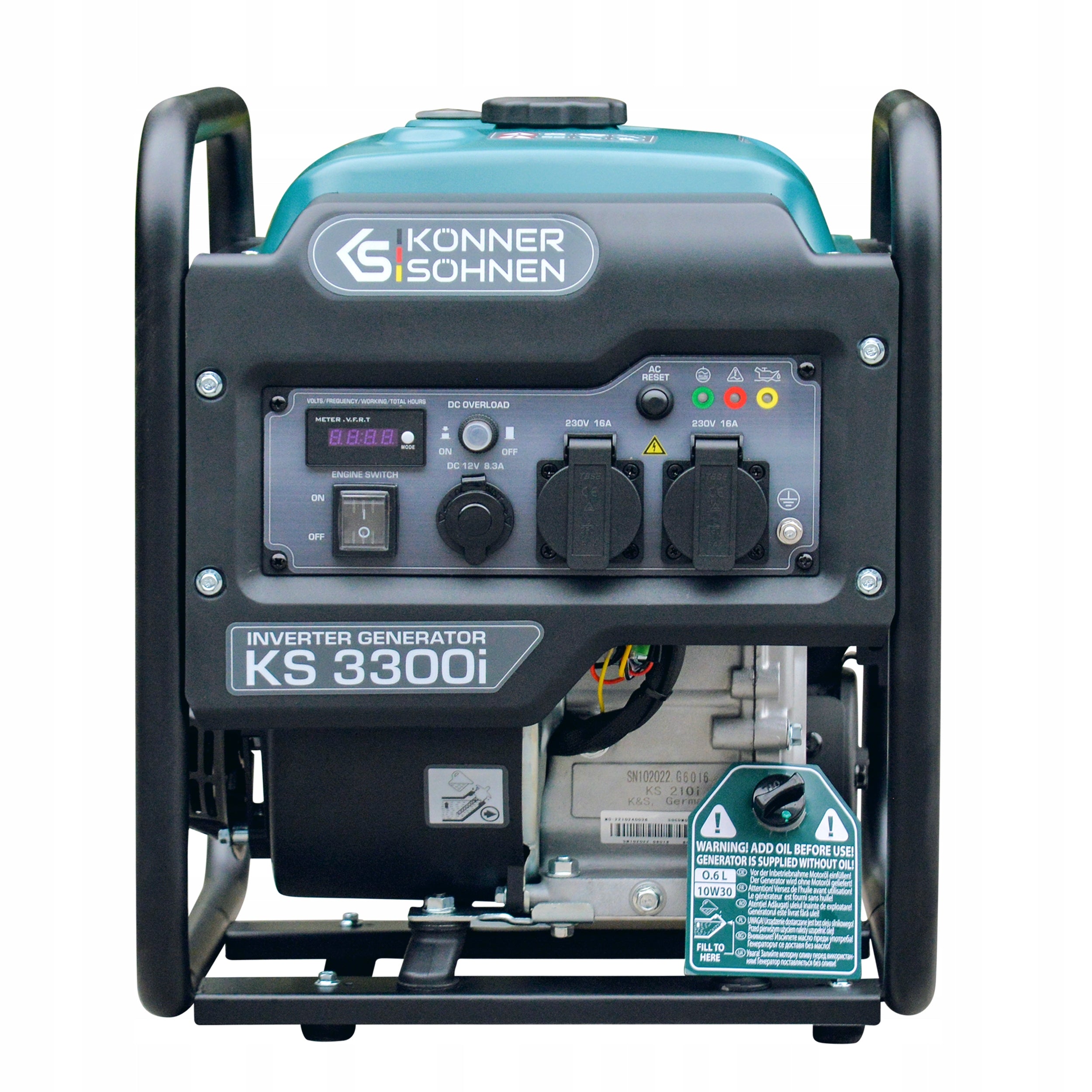 Benzin-Inverter-Generator Könner &amp; Söhnen KS 3300i 