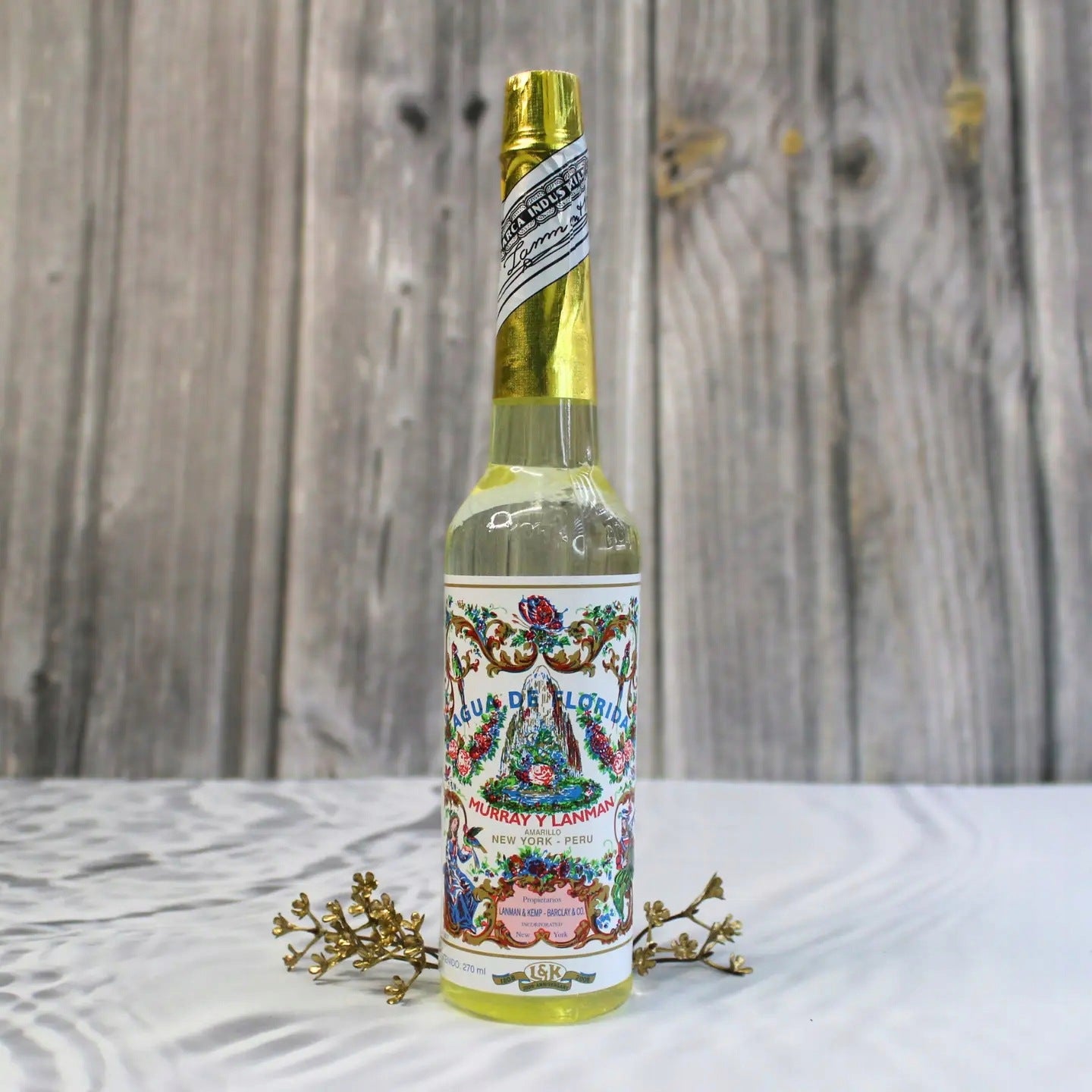 Agua de Florida Florida Water Peru 270 ml ritual cologne Manufacturer code 7754654404228