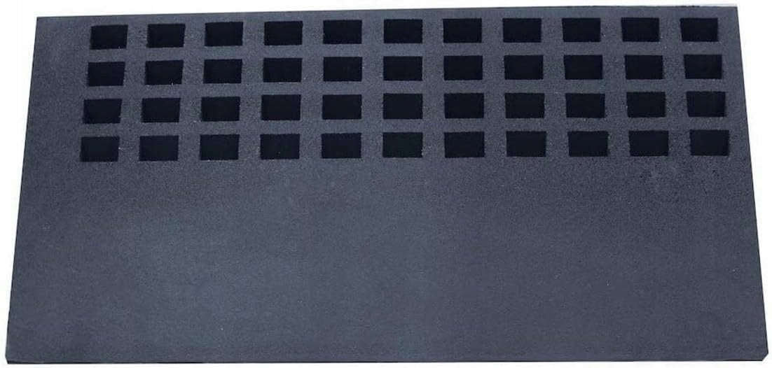 Aidapt Rubber Threshold Ramp 92x35cm Non-Slip Wheelchair Access
