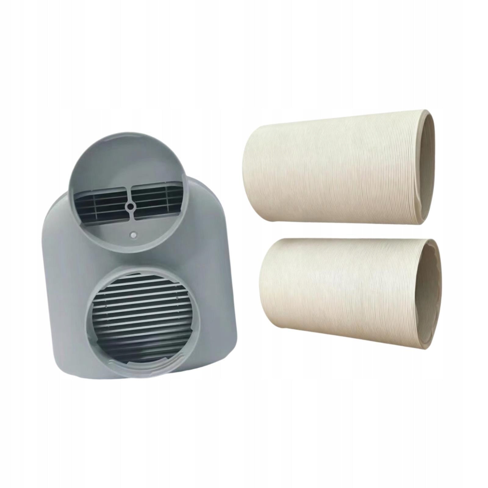 Air Conditioner Exhaust Accessories Double Tube Compact Equipment Portable