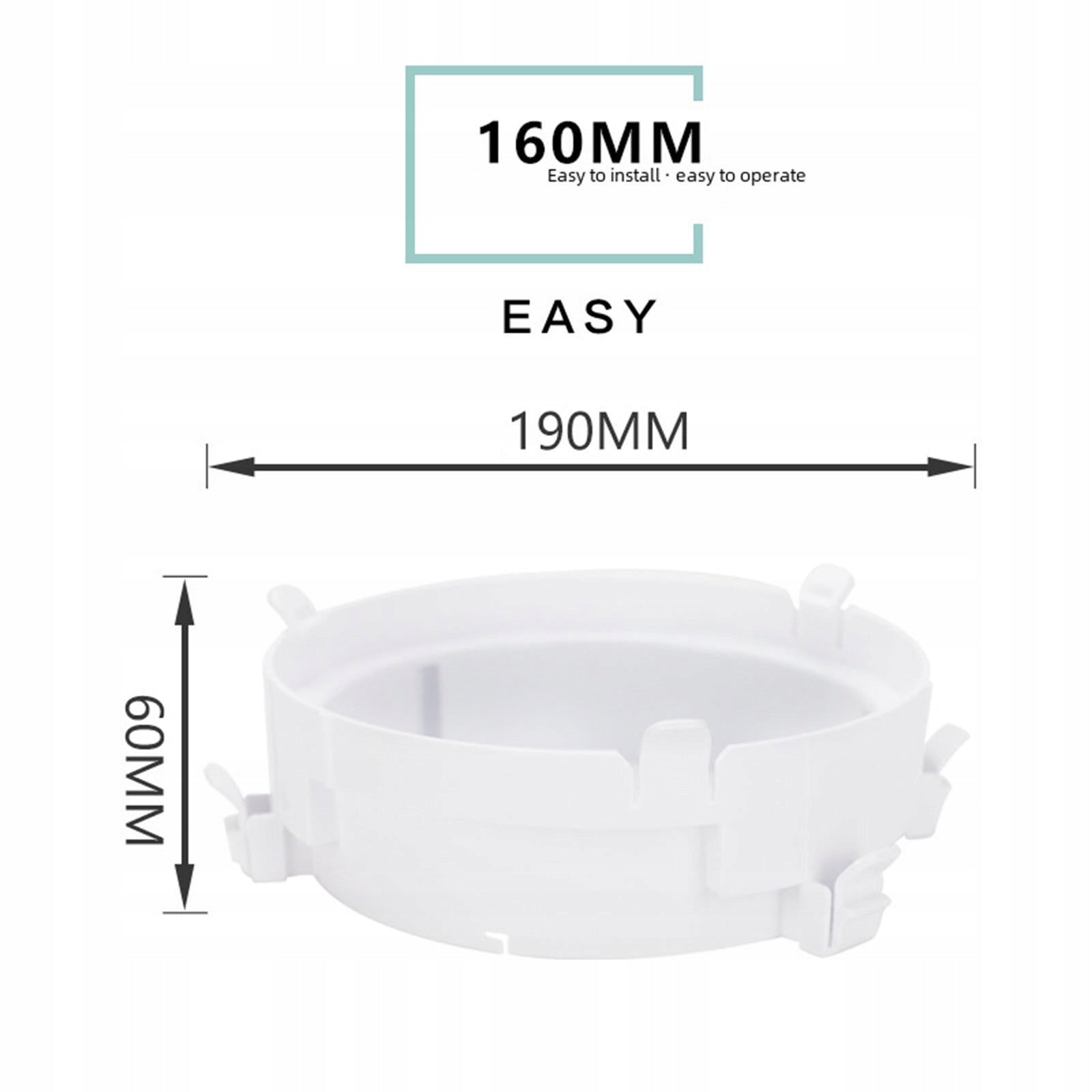 Air Conditioner Exhaust Duct Interface Adjustable High Length 17 cm Authorized representative allegro.pl3