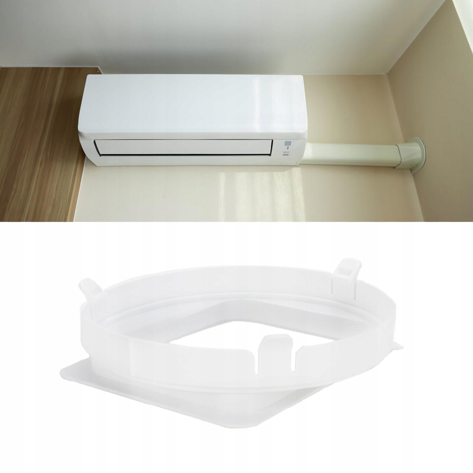 Air Conditioner Exhaust Hose Connector Compatible White Length 18.5 cm Notified body number 9999