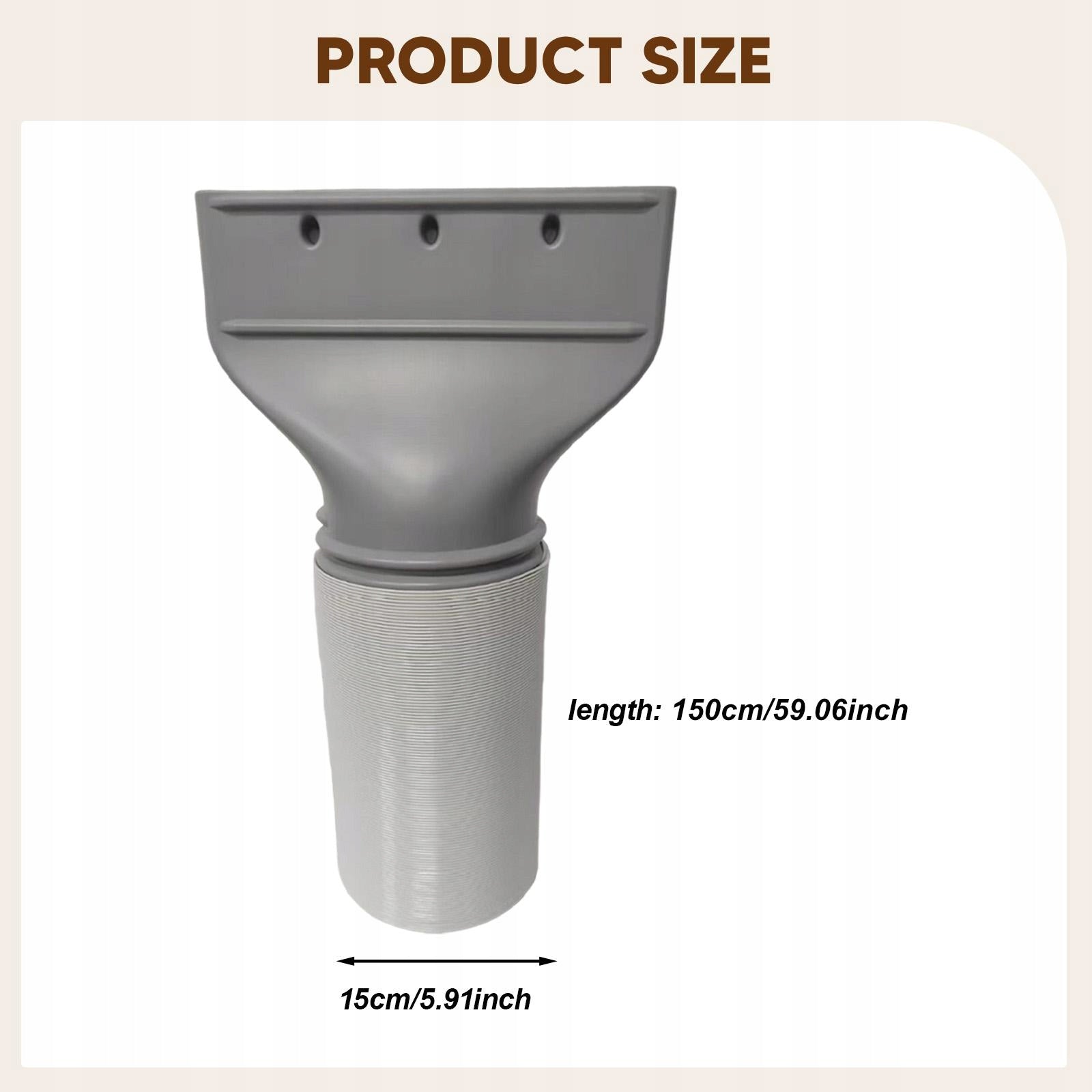 Air Conditioner Exhaust Hose Coupler Window Adapter Home Parts for Repair Medical device type accessories for a medical device or a product without an intended medical purpose