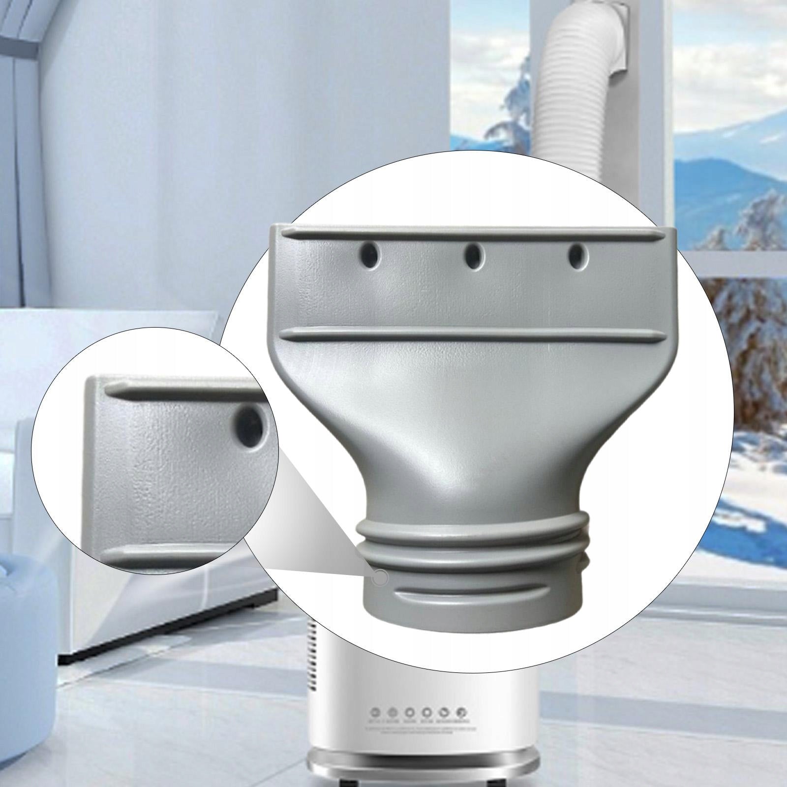 Air Conditioner Exhaust Hose Coupler for Repair Easy Installation Flat Notified body number 9999