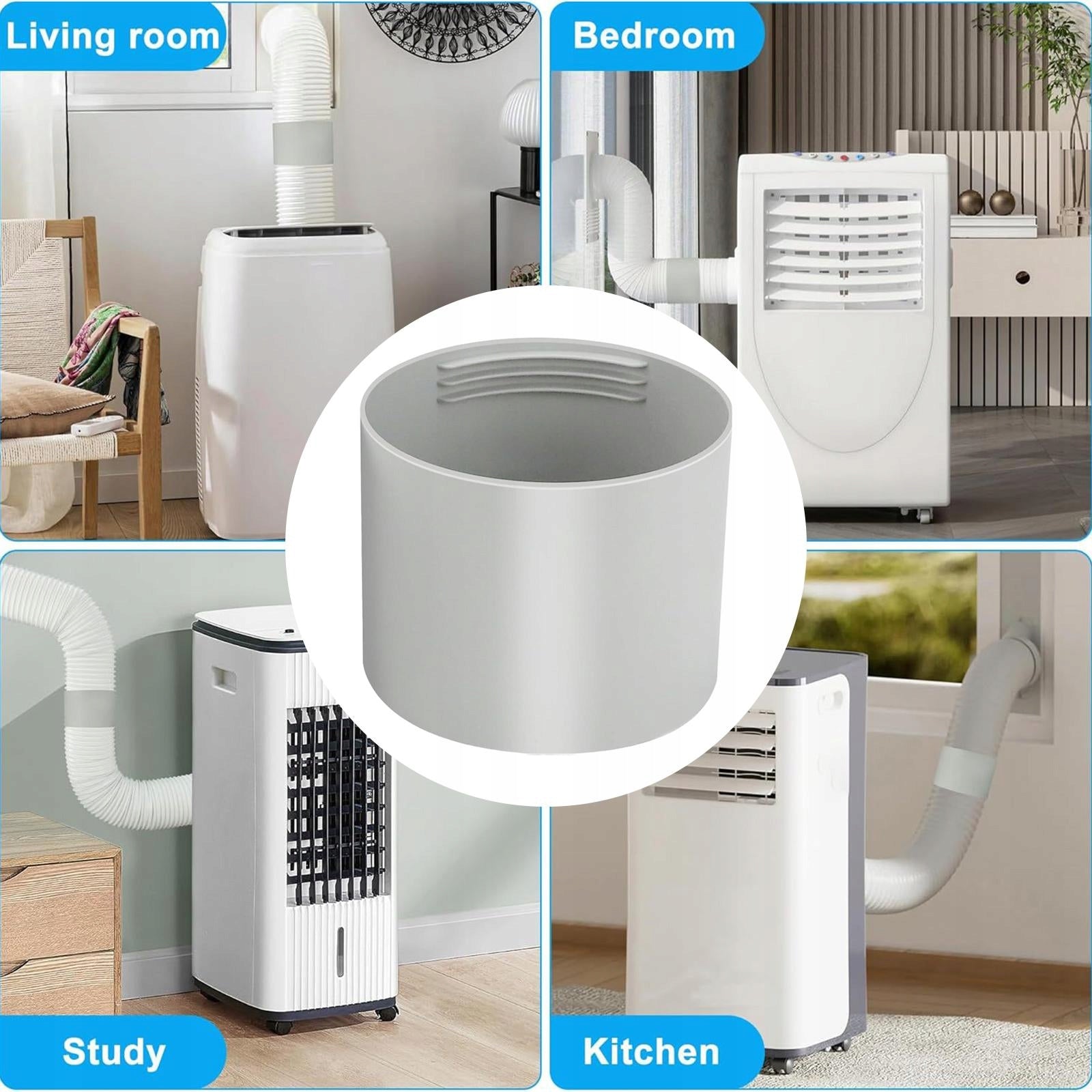 Air Conditioner Exhaust Hose Replacement Accessories Portable Parts S Packaging status original