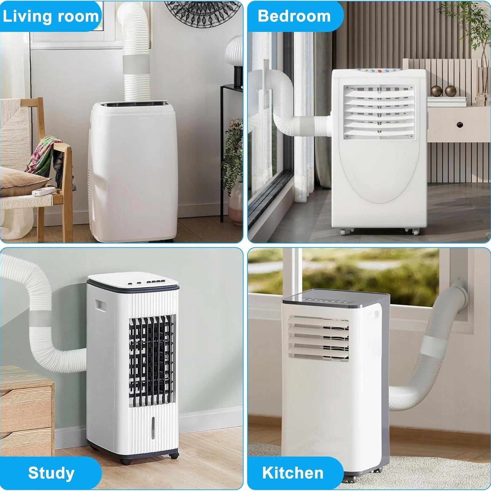 Air Conditioner Exhaust Hose Replacement Portable Universal Easy S Medical device no