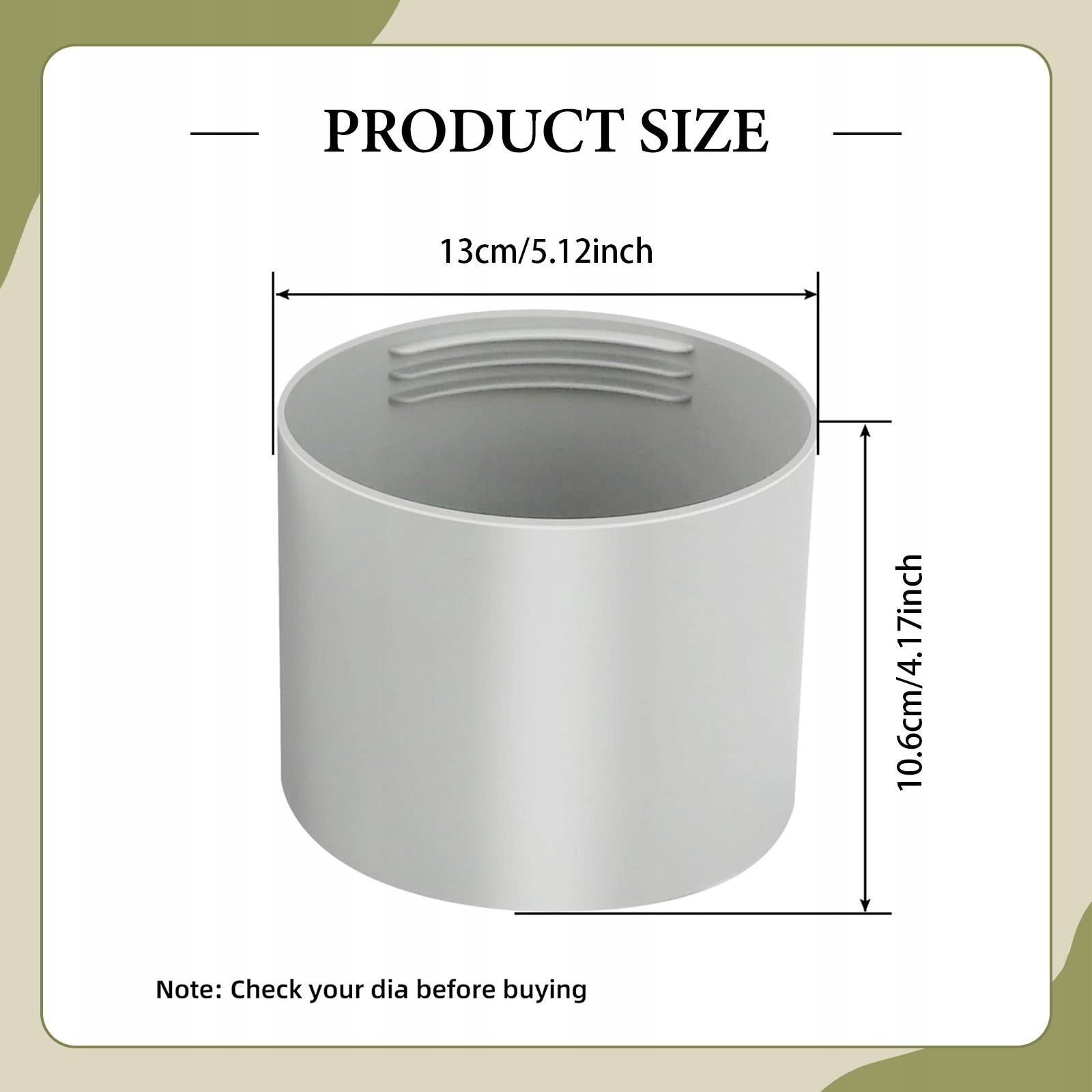 Air Conditioner Exhaust Vent Hose Connector Thread Easy Installation S Medical device class IIa