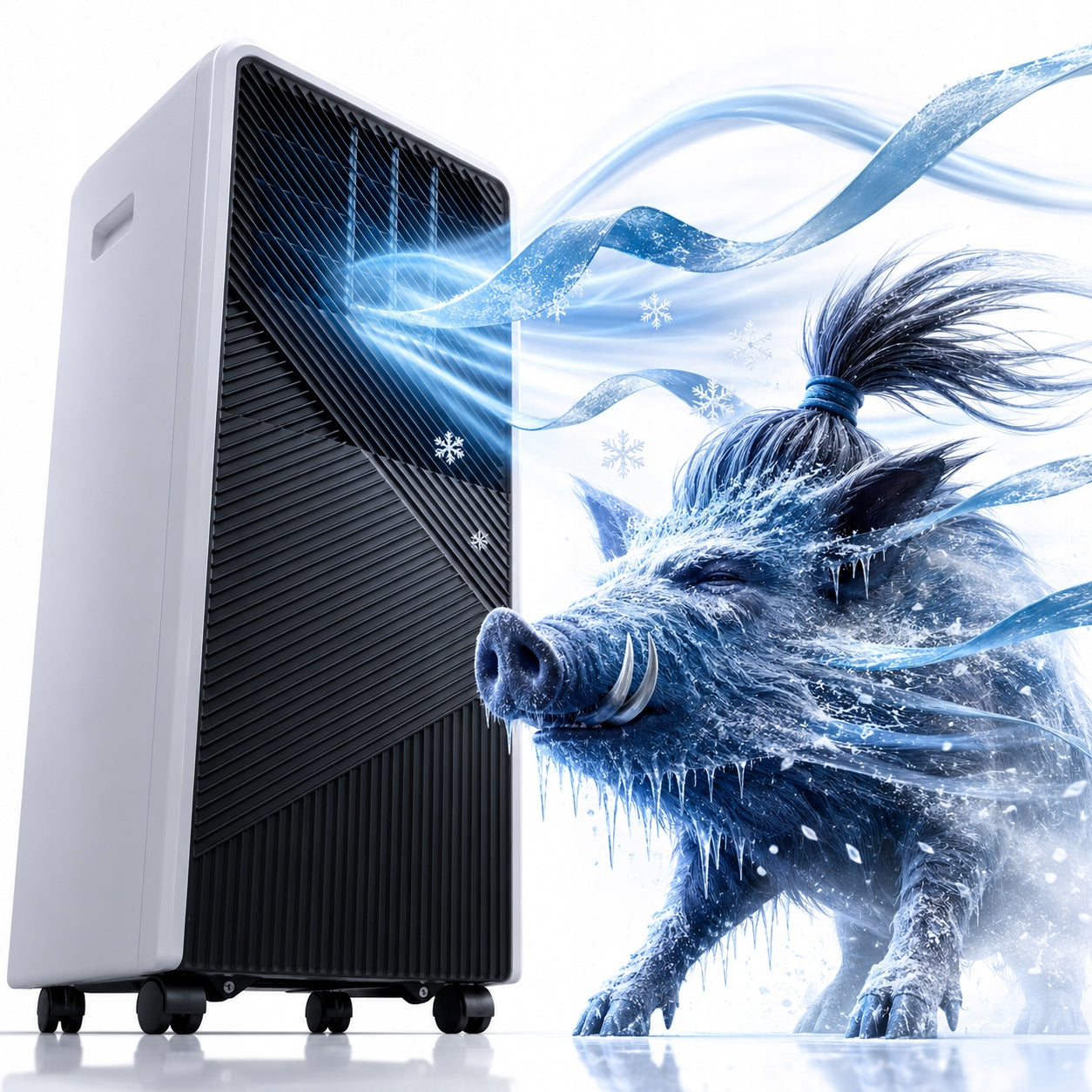 Air Conditioner Portable Climate 4in1 12000 BTU Remote Control Cooling Powerful 3.3KW 50m Manufacturer code VO2562SZAKAL