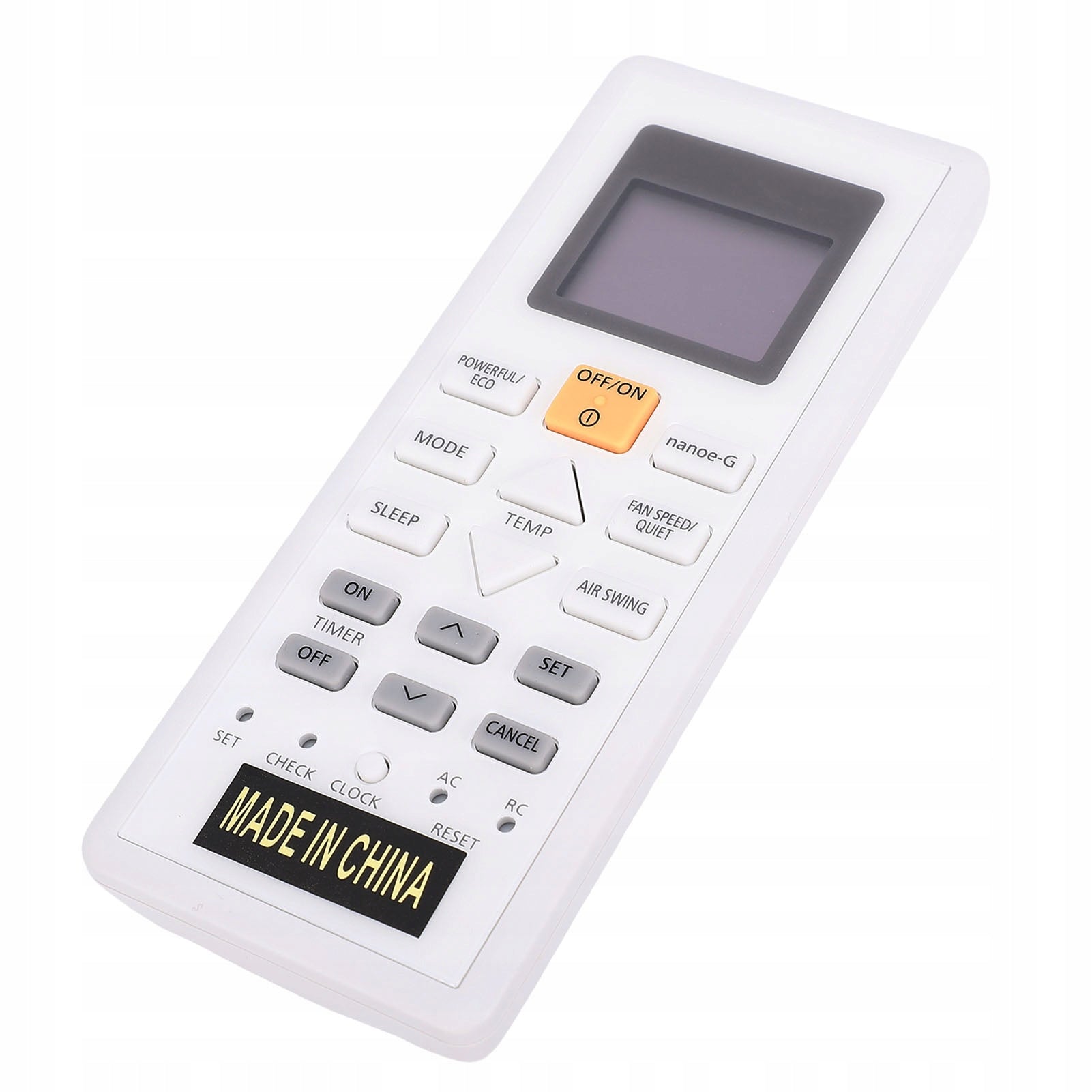 Air Conditioner Remote Fit for A75C3826 CS E9PKR CS E12PKR CS HJ