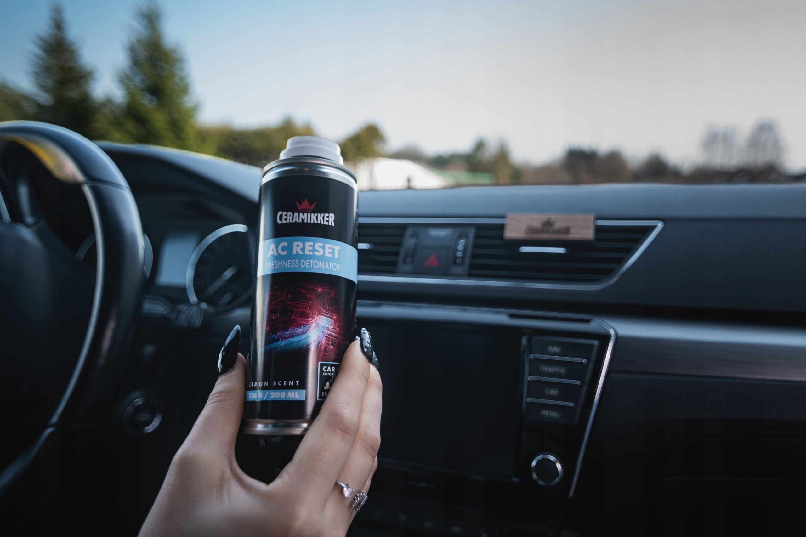 Air Conditioning Car Freshener Cleaning Garnet AC RESET Volume on sale 200 ml