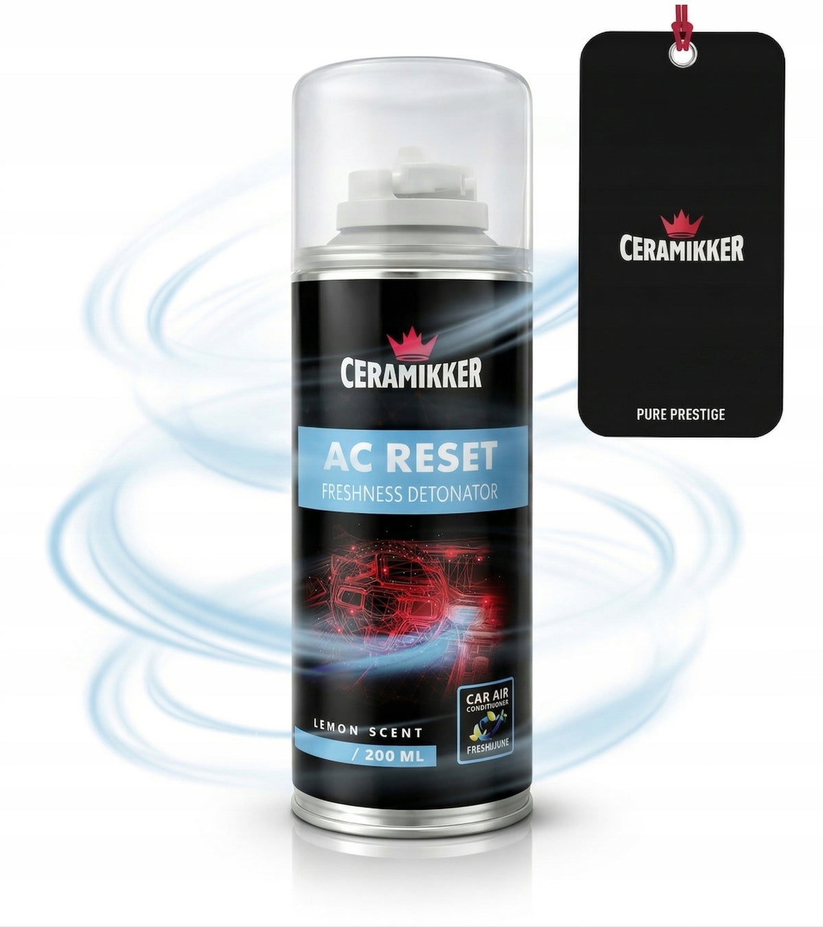 Air Conditioning Car Freshener Cleaning Garnet AC RESET