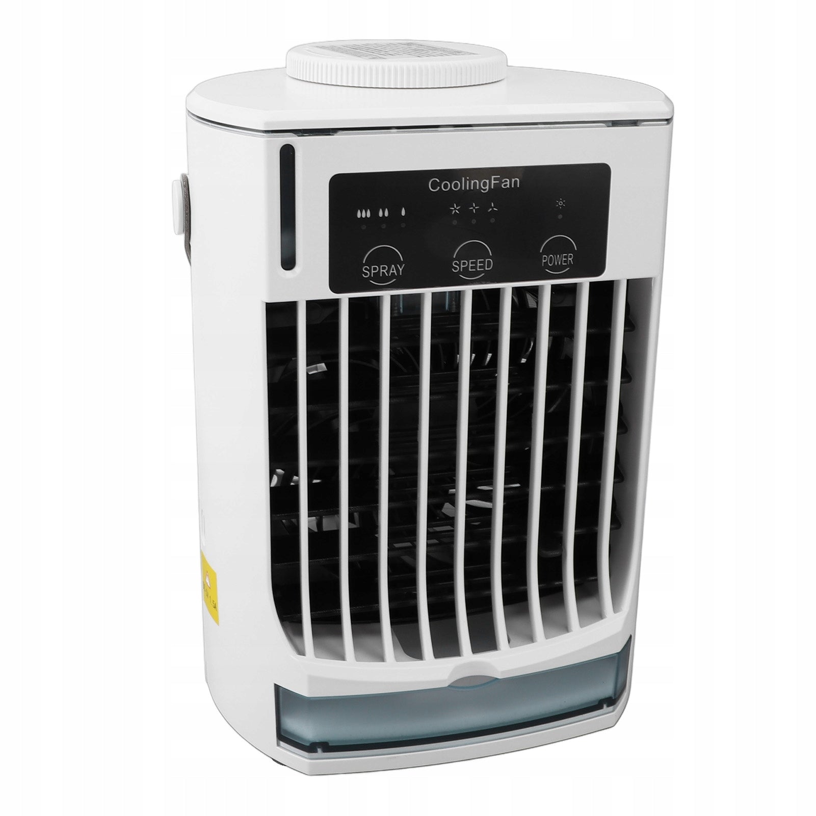 Air Cooler Humidifier 3 Speed 500ml Portable USB Desktop F7 Dominant color multicolor