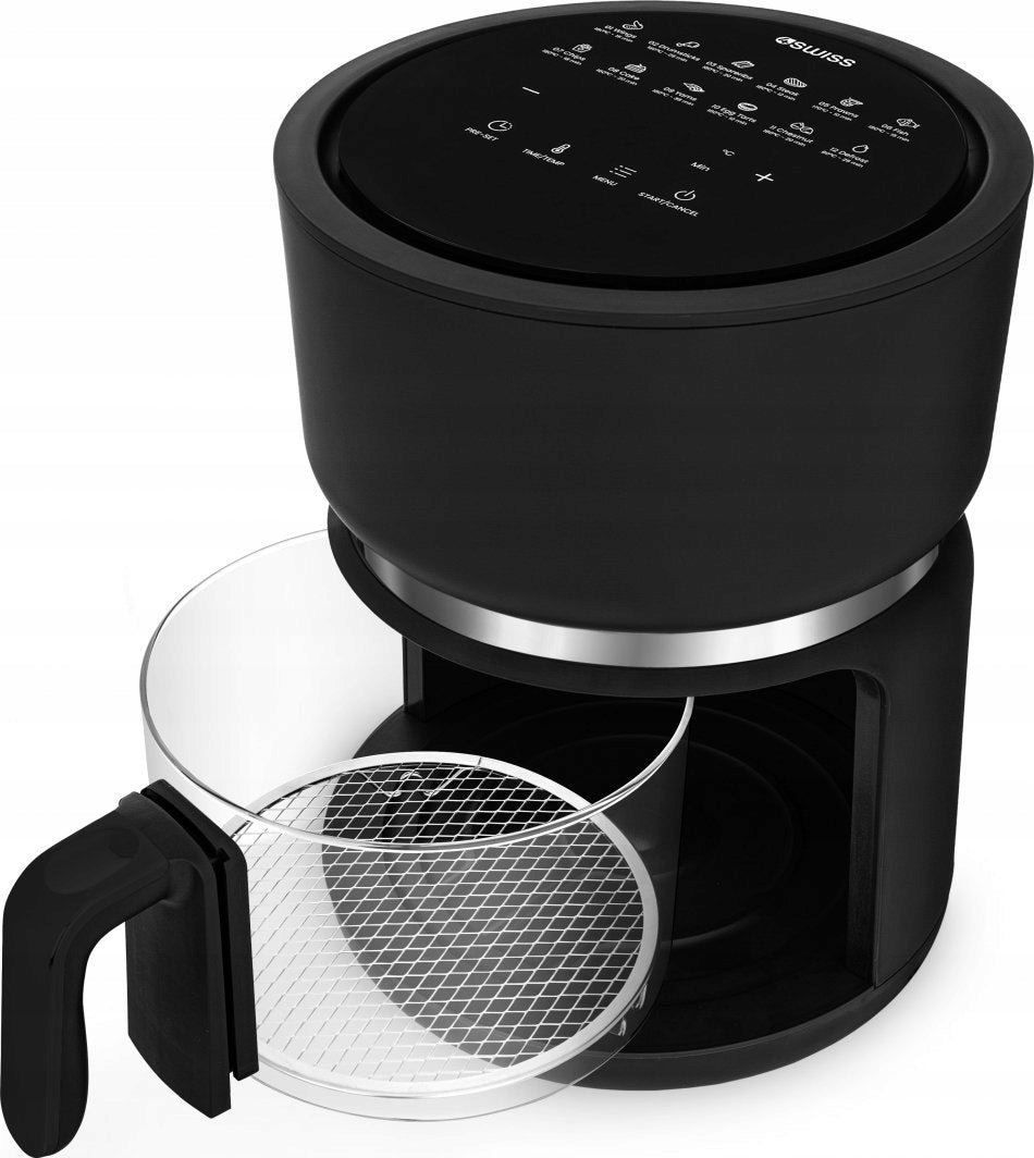Air Fryer 4Swiss ABB-G24 Pure Glass Black 1400 W EAN (GTIN) 5906496181047