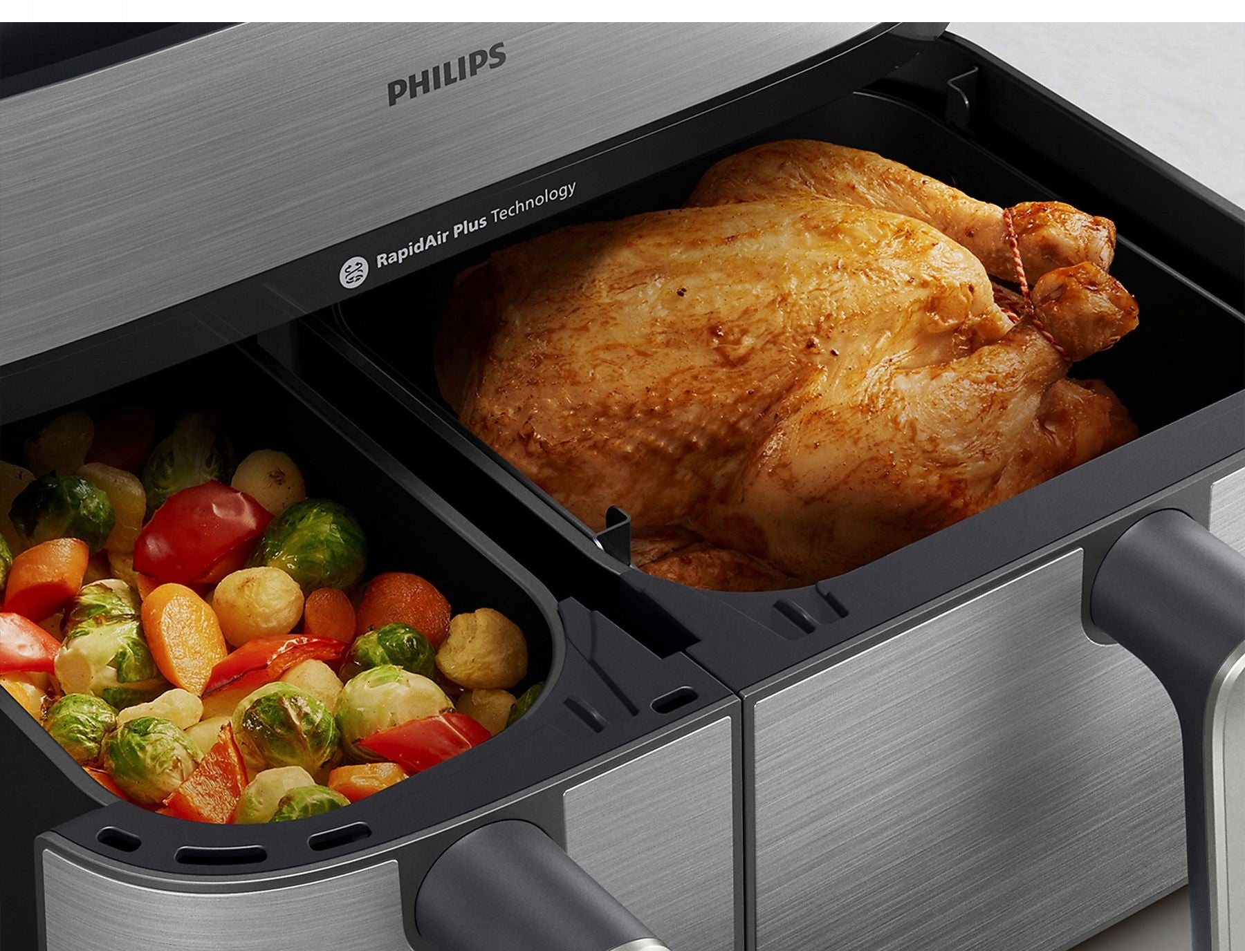 Air Fryer Philips 9L 2750W NA555/00 TWO BASKETS Manufacturer code NA555/00