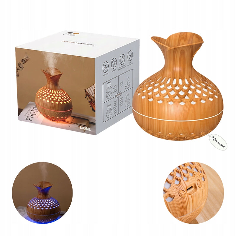 Air Humidifier Fragrance Diffuser 300ml LED Backlight