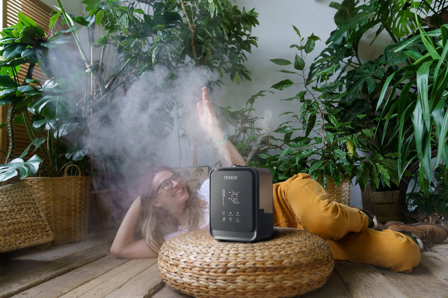 Air Humidifier PILOT AROMATHERAPY CERAMIC FILTER IONIZER 4,5L Brand Transa Electronics