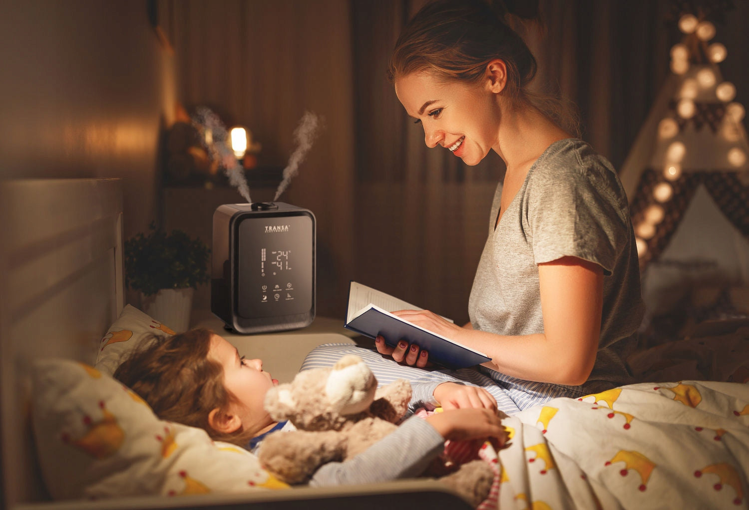 Air Humidifier PILOT AROMATHERAPY CERAMIC FILTER IONIZER 4,5L Water tank capacity 4.5 l